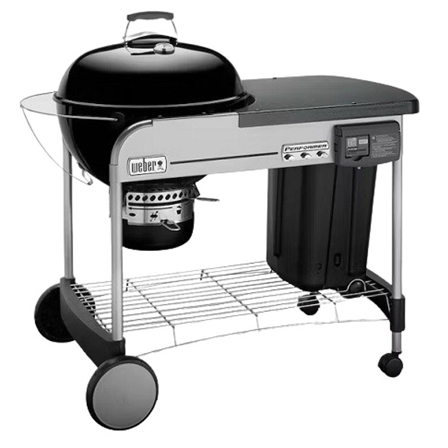 Vendita online Barbecue Perfomer Deluxe GBS Ø 57 cm. BLACK